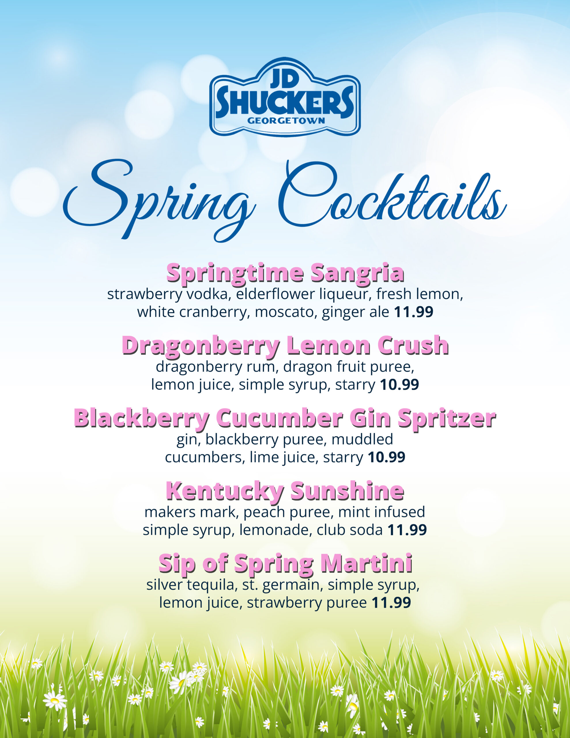 Spring Cocktails
